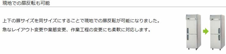 パナソニック業務用冷蔵庫商品説明