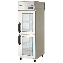 【業務用】フクシマガリレイ パススルー冷蔵庫（ガラス扉仕様） 《ノンフロン》