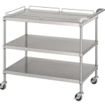 M12-6045-U75 シンコー ワゴン ベタ棚/キャスター付