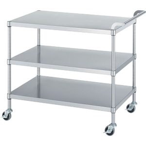 M03-7560-U75 シンコー ワゴン ベタ棚/キャスター付