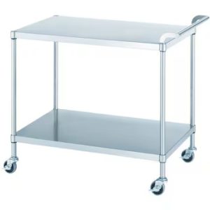 M02-9060-U75 シンコー ワゴン ベタ棚/キャスター付