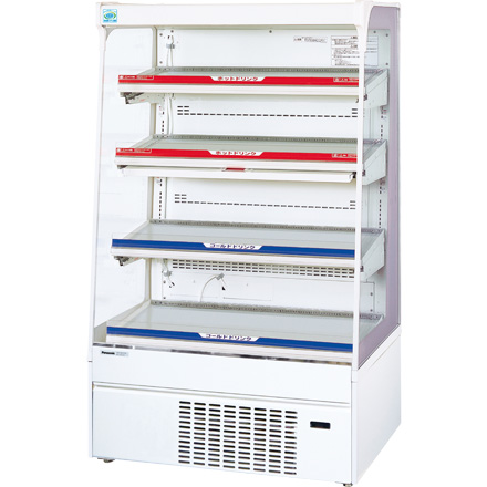 パナソニック  インバーター多段オープン冷蔵ショーケース（HOT&COLD）