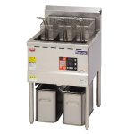 MIF-23FD (旧型番MIF-23FC) マルゼン  電磁フライヤー（マイコン搭載）ファーストフードタイプ一槽式 業務用 新品