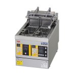 MEF-WL13TB マルゼン  電気ダブルオートリフトフライヤー（マイコン搭載）卓上タイプ 業務用 新品