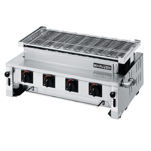 MGK-308B マルゼン  下火式焼物器（炭焼き、熱板タイプ、自動点火、汎用型） 業務用 新品