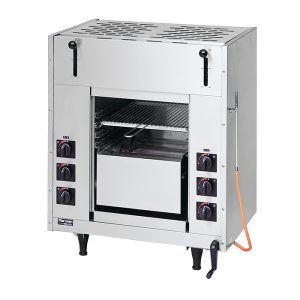 MGKW-074 マルゼン  両面式焼物器（スピードグリラー）赤外線バーナータイプ 業務用 新品