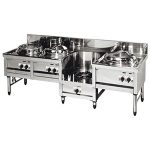 MR-504 マルゼン  内菅式中華レンジ（自動点火、4口レンジ） 業務用 新品