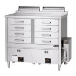 MUD-24C マルゼン  蒸し器（ガス式自動点火、ドロワータイプ） 業務用 新品