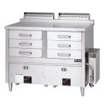 MUD-23C マルゼン  蒸し器（ガス式自動点火、ドロワータイプ） 業務用 新品